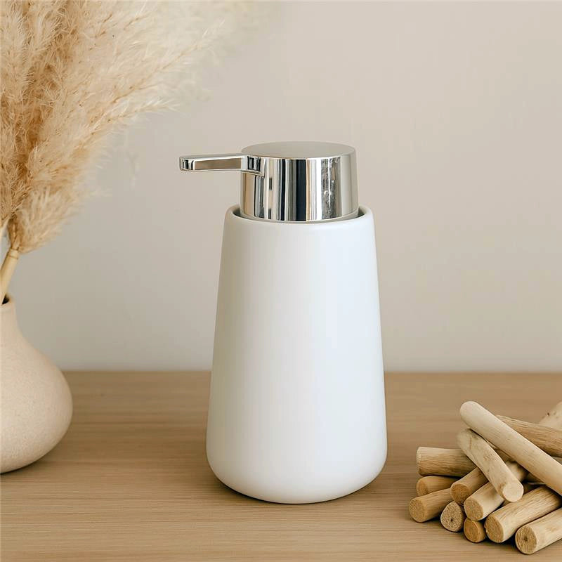 Dispenser sapone in ceramica bianco Sidney