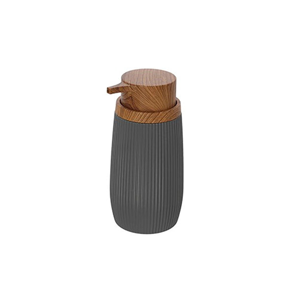 Dispenser sapone in plastica grigio London