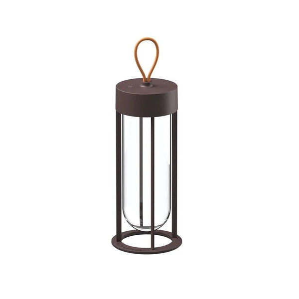 Flos In Vitro Unplugged Lampada Deep Brown da esterno ricaricabile 2700K