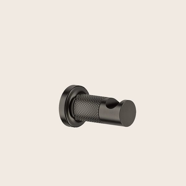 Gessi Inciso Appendino bagno A Parete black xl montato a parete, vista del design e della finitura