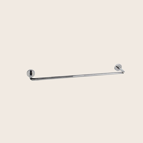 Koh-i-noor Tito portasciugamani 48 cm a muro cromo 7404kk Cromo Lucido in ottone e cromato montato a parete, vista del...