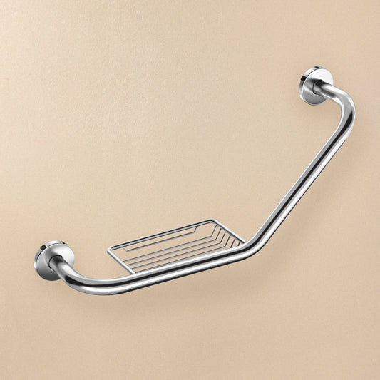 Maniglia vasca con portasapone cromo Architect 2900126 Cosmic