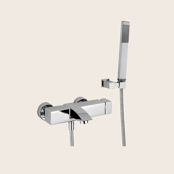 Miscelatore esterno vasca cromo lec023 level paffoni