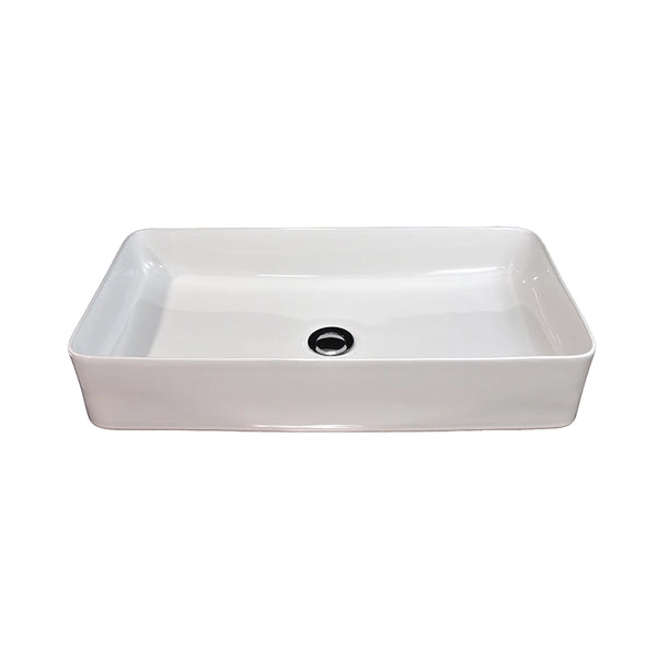 Mobile bagno 120x50 tabacco blu opaco Oasy con top e lavabo appoggio