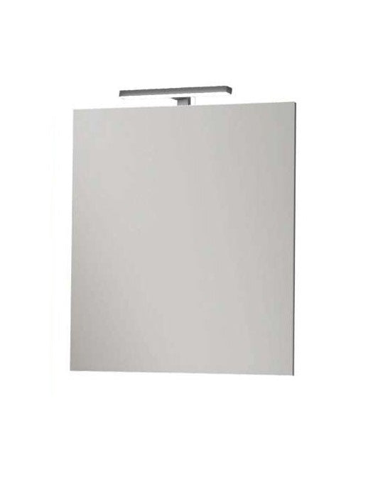 Mobile bagno 100x46 quercia a pavimento con lavabo e specchio Atene