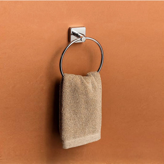 New Line AS3 Portasciugamani 17 cm Ad Anello In Acciaio Inox Cromo