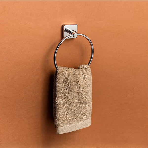 New Line AS3 Portasciugamani 17 cm Ad Anello In Acciaio Inox Cromo