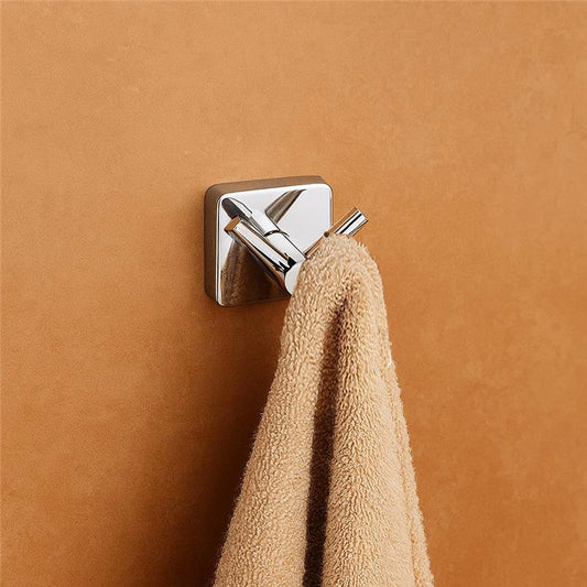 New line crus quadro appendino doppio in acciaio inox cromo