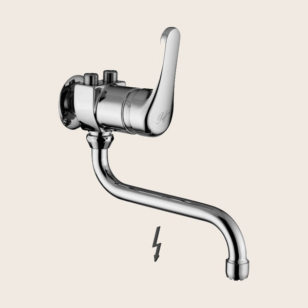 Paffoni Nettuno Nt201 Miscelatore Scaldabagno Bassa Pressione Cromo