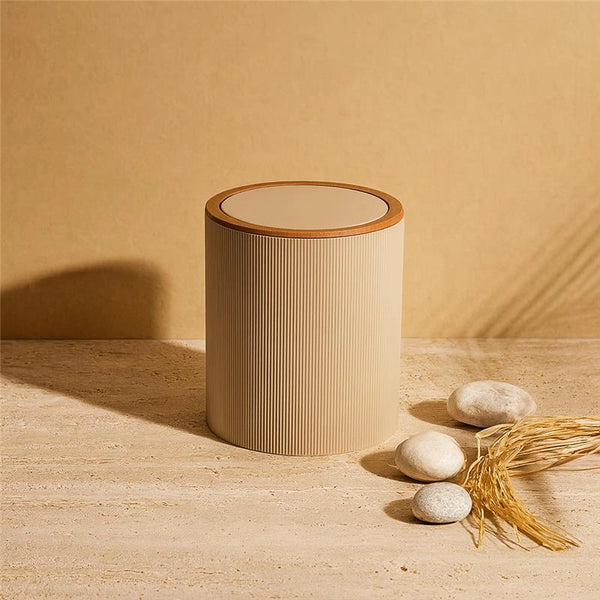 Pattumiera 5L in plastica tortora London