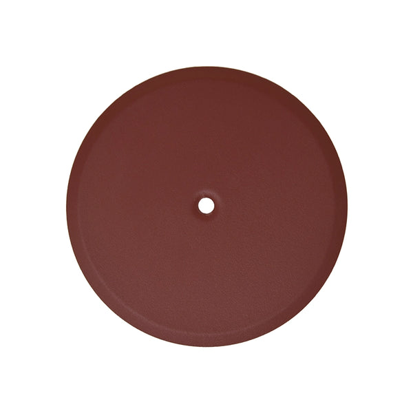 Piattello 14 cm tappo pozzetto bordeaux sabbiato