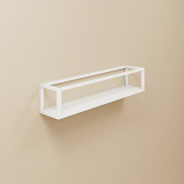 Portasciugamani con mensola 55 cm bianco Satinato The Grid 2686565 Cosmic