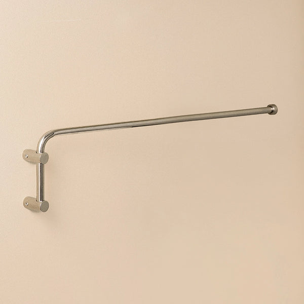 Portasciugamani A Snodo 40 cm a muro Inox Satinato Logic 2260374 Cosmic