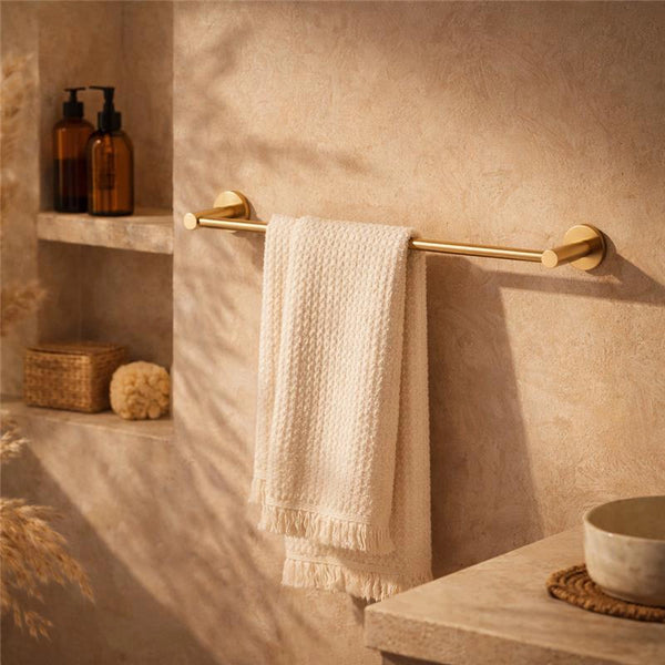 Portasciugamani 50 cm oro spazzolato Minimal