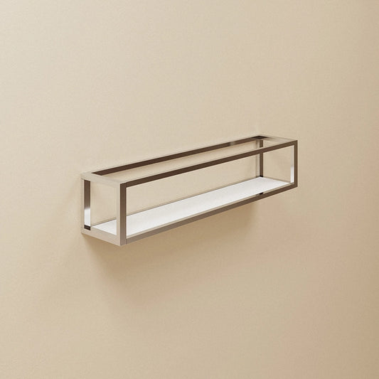 Portasciugamani con mensola 55 cm cromo The Grid 2680165 Cosmic