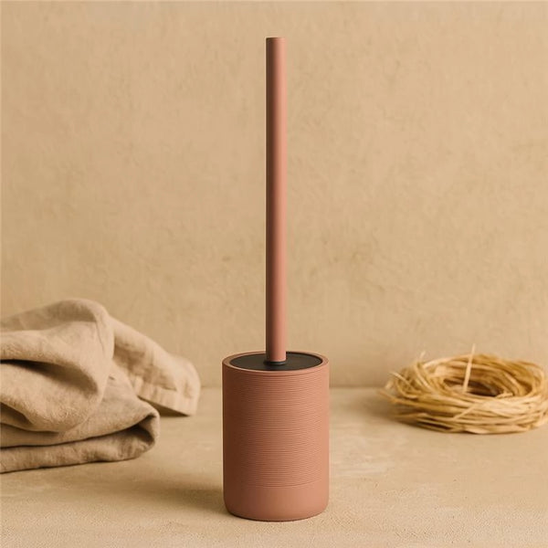 Portascopino in poliresina Terracotta Marika