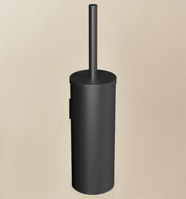 Portascopino wc a muro nero Satinato Logic 2263697 Cosmic