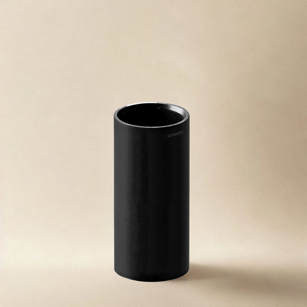 Portaspazzolini Da Appoggio Nero Satinato Logic 2263651 Cosmic