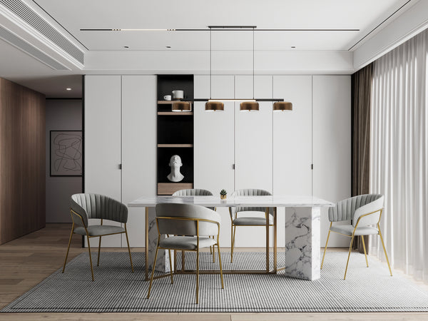 Sedia con braccioli effetto velluto grigio