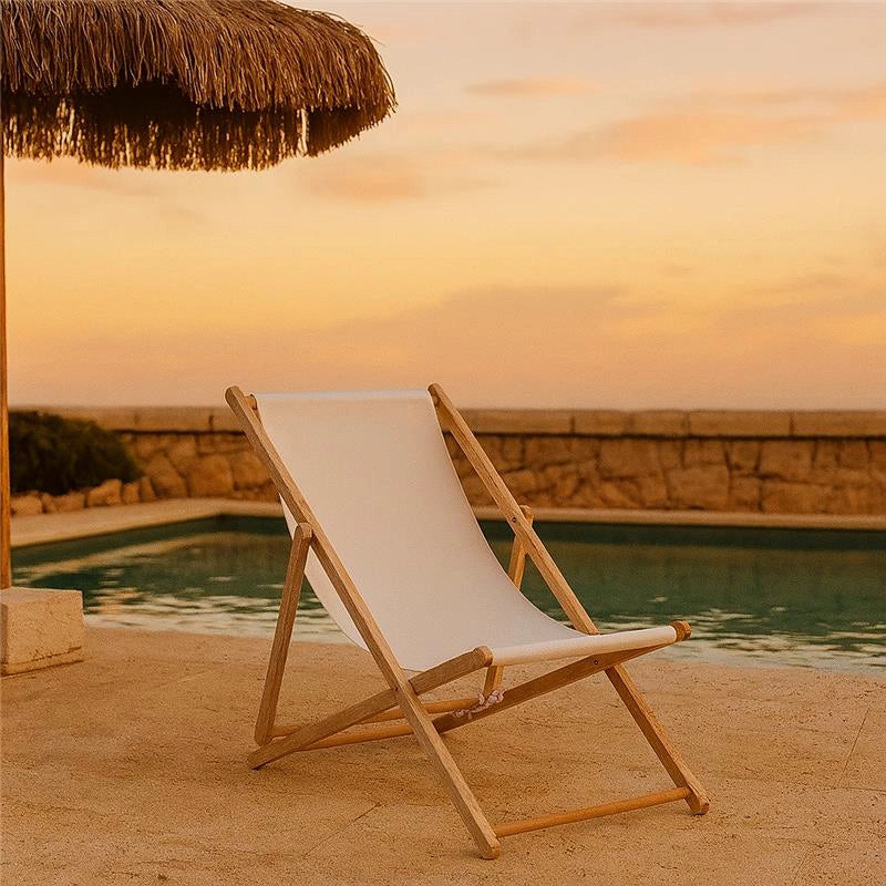Bright Summer Sedia a sdraio pieghevole da esterno giardino