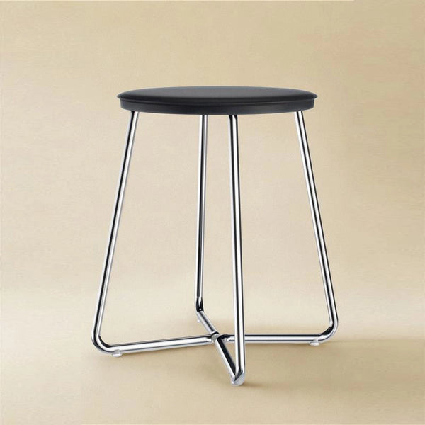 Sgabello Cromo Nero Satinato Architect 2903606 Cosmic