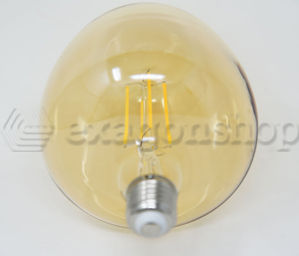 Lampadina amber Vintage E27 luce calda 820 lumen 2700k