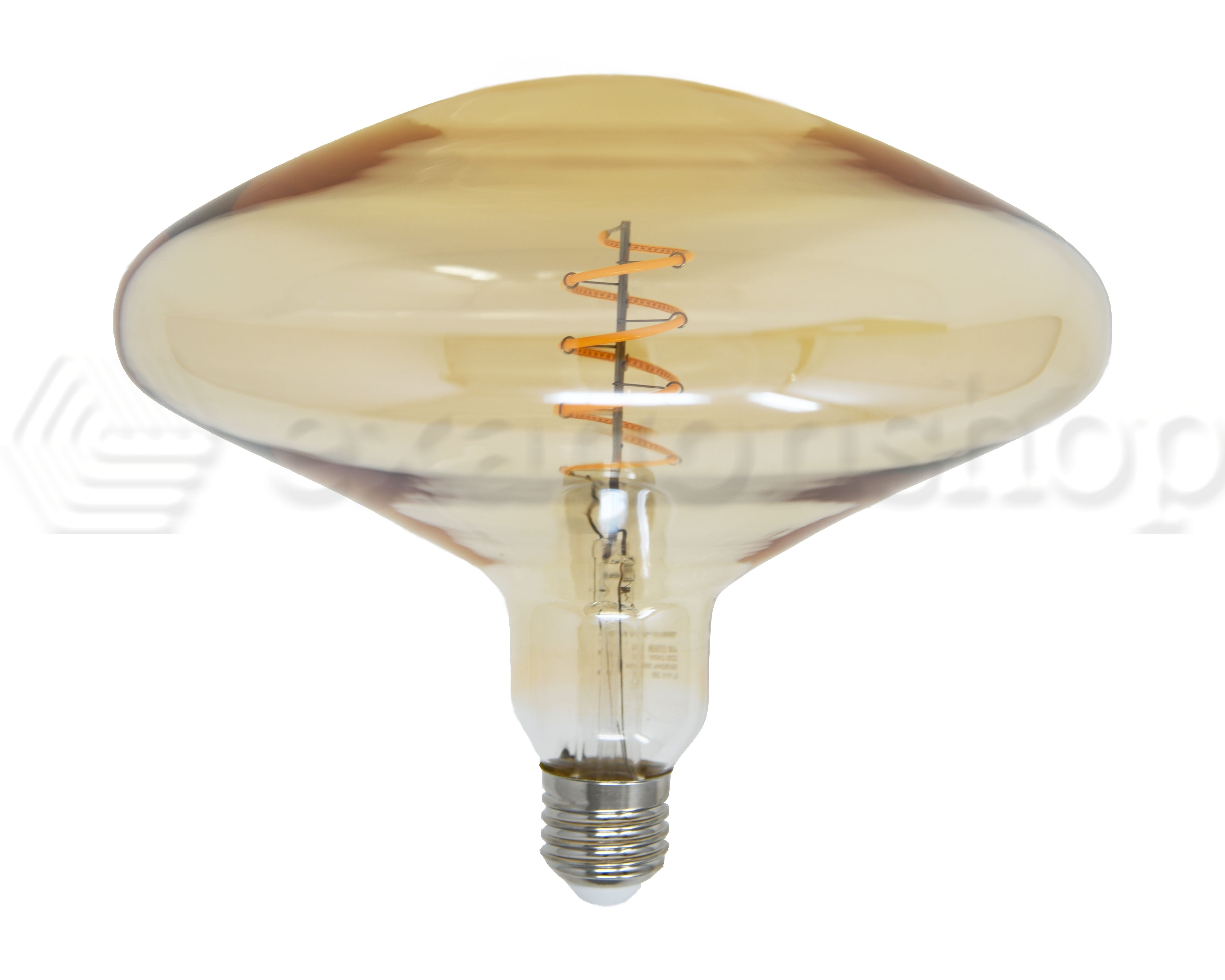 Vintage lampadina amber E27 luce calda 340 lumen 2700k