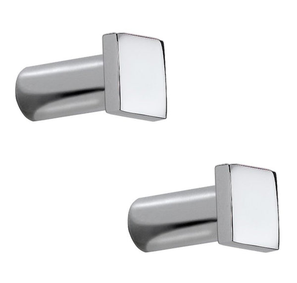 Cosmic Metric set accessori bagno con portasasciugamano 40 cm portarotolo destro e 2 appendini cromo