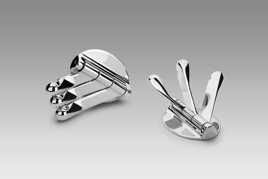 Colombo Trio Cb17 appendiabiti richiudibile in ottone cromo