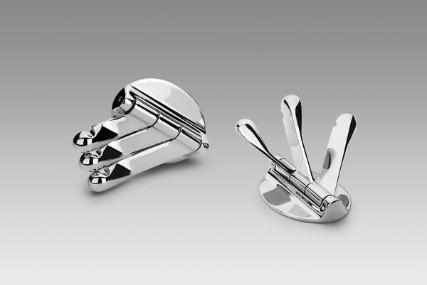 Colombo Trio Cb17 appendiabiti richiudibile in ottone cromo