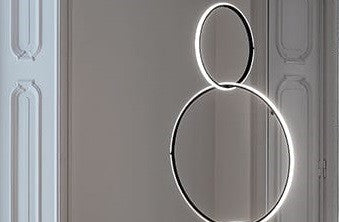 Flos Arrangements Round 12 Lampada sospesa luce diffusa Nero Opaco