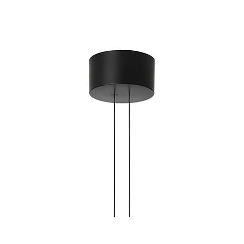 Flos Arrangements Round 12 Lampada sospesa Nero Opaco, particolare del diffusore luminoso