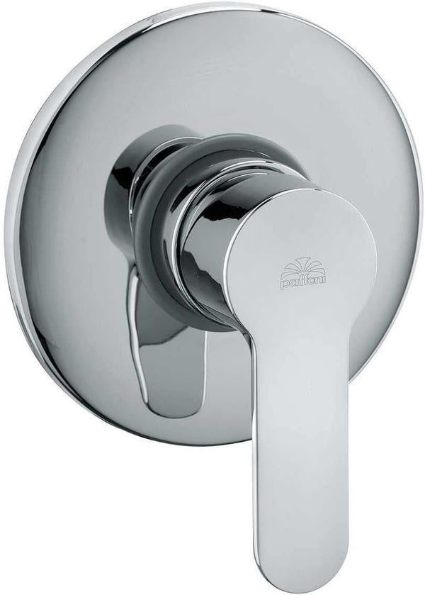 Paffoni blu set miscelatori lavabo bidet con scarico automatico e doccia 1 uscita cromo