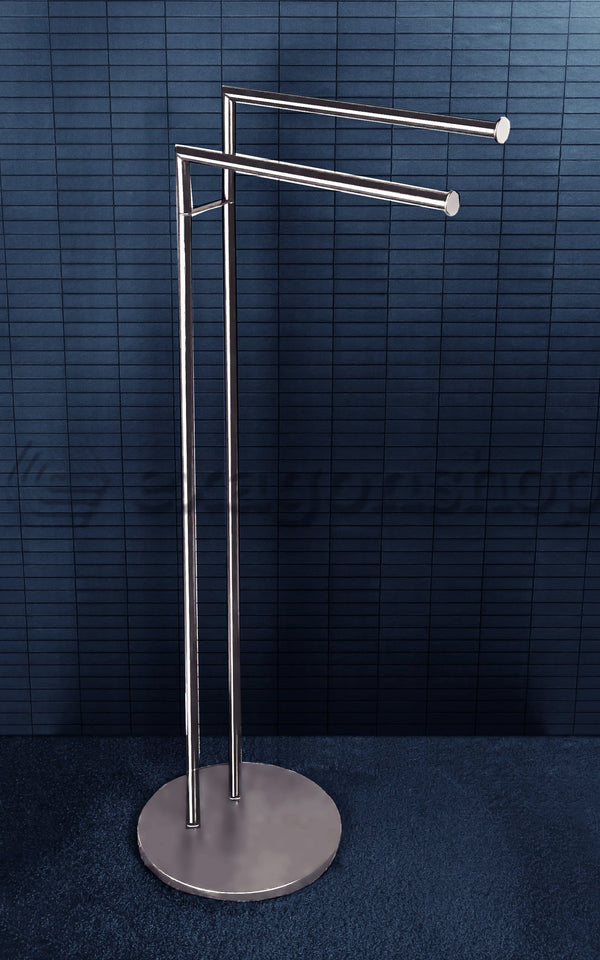 Colombo Design Mini Piantana Portasciugamani Zirconium