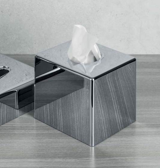 Colombo contract b9996 porta fazzoletti da appoggio in abs cromo