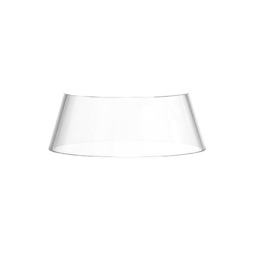 FLOS Bon Jour Unplugged Lampada da tavolo luce diretta Ricaricabile 10 cm bianca/corona trasparente