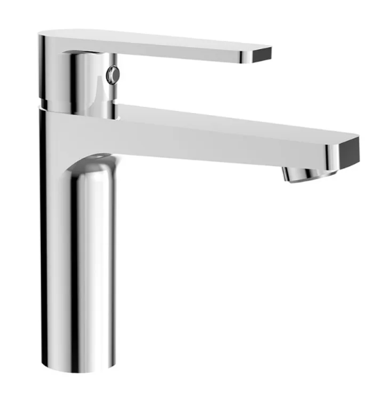 Coppia miscelatori Lavabo e bidet in ottone cromo Bridge