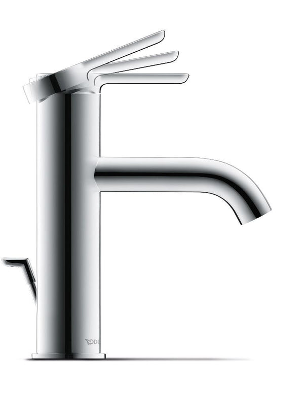 Duravit C1 Coppia Miscelatori Lavabo e Bidet Monocomando Cromo