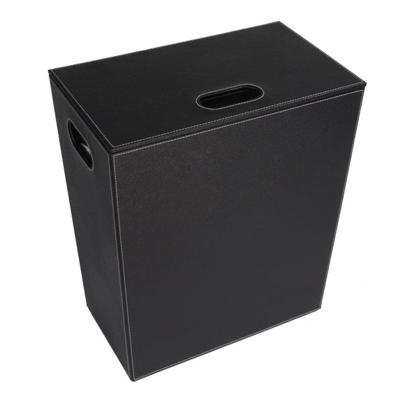 Koh-I-Noor 2462 Cesto Porta Bancheria Medio in Ecopelle nero