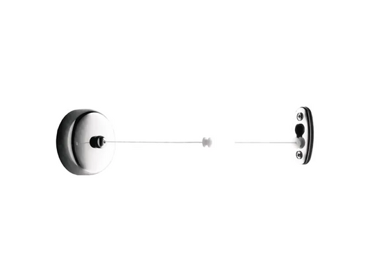 Colombo Contract b9965 Filo Stendibiancheria Riavvolgibile in acciaio inox cromo