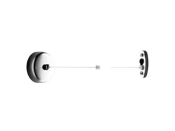 Colombo Contract b9965 Filo Stendibiancheria Riavvolgibile in acciaio inox cromo