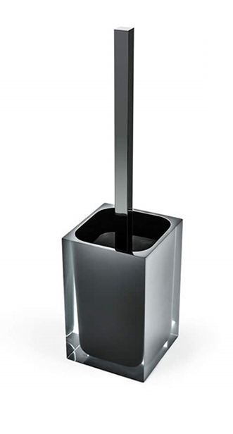 Colombo Cool w4506 Porta Scopino Da Appoggio In Resina icy Nero