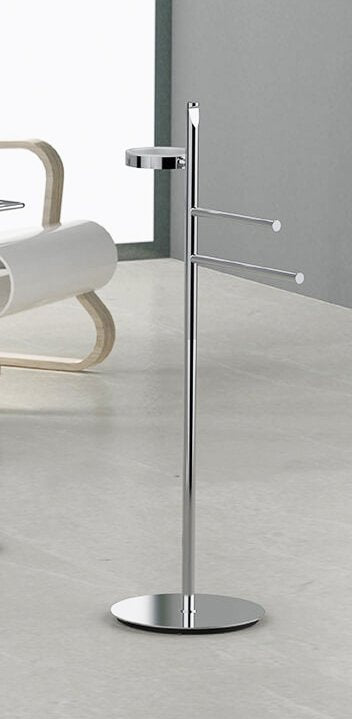 Colombo planets b9814 piantana portasciugamani con portasapone cromo