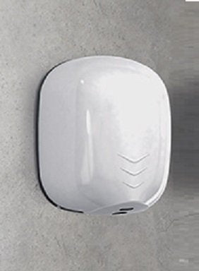 Colombo Contract asciugamani elettrico Eco Jet 1100w alta, dettaglio ravvicinato del materiale e dell'aggancio - Colombo...