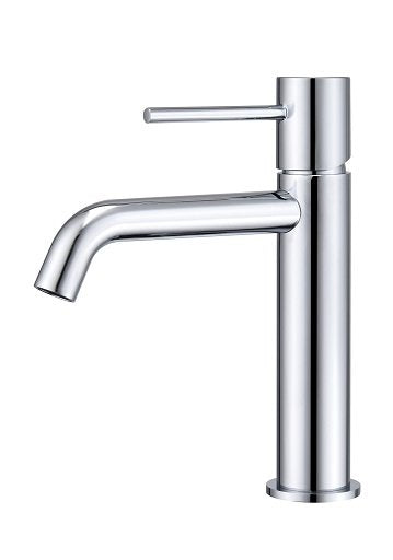 Coppia rubinetti per lavabo e bidet monocomando senza scarico in ottone cromato Memo