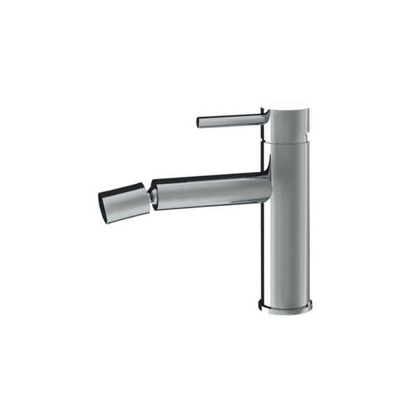 New line miscelatore per bidet in acciaio inox cromo