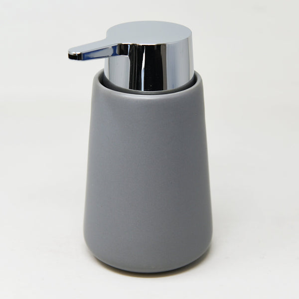 Dispenser sapone in ceramica grigio Sidney