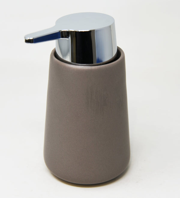 Dispenser sapone in ceramica tortora Sidney