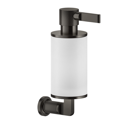 Dispenser sapone liquido a muro bianco matt black xl inciso 58514 gessi