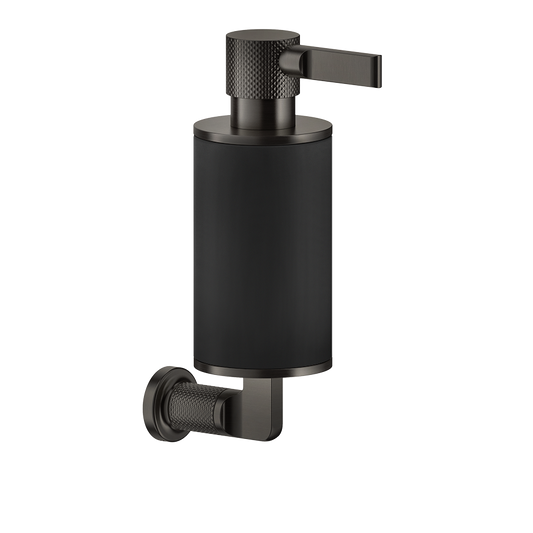 Dispenser sapone liquido a muro nero matt black xl inciso 58514 gessi